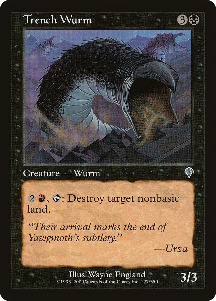 Trench Wurm (INV-127) (Foil)