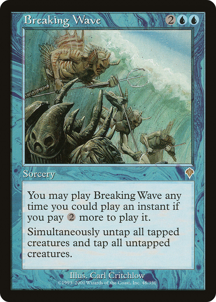 Breaking Wave (INV-048) (Foil)