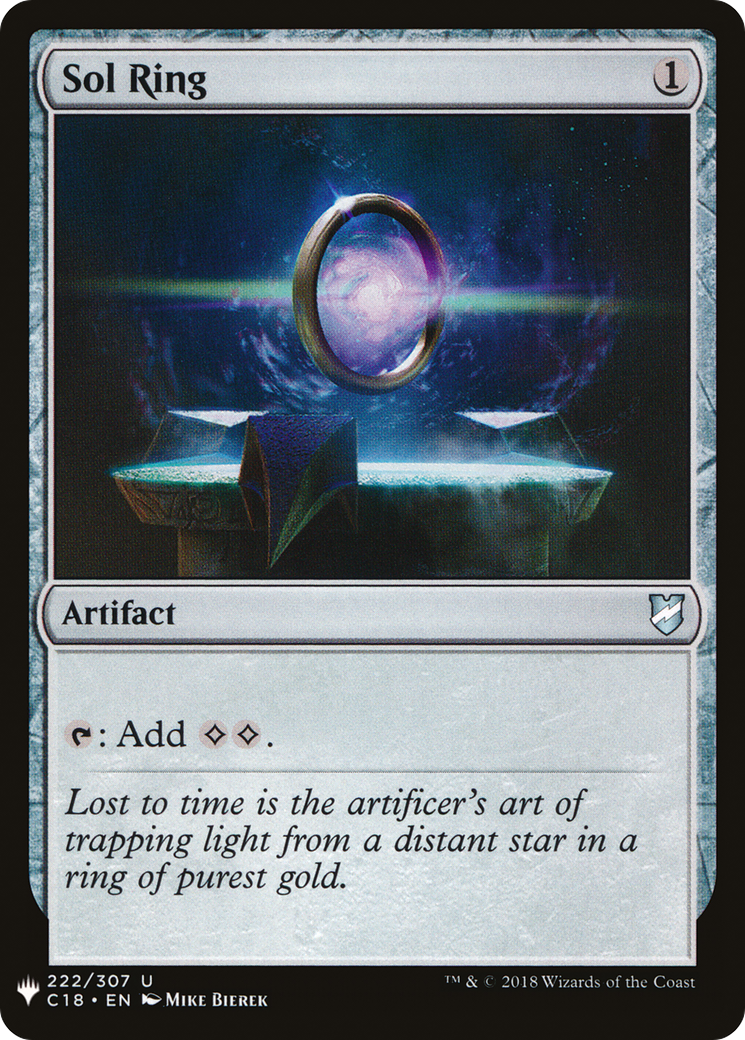Sol Ring (LIST-C18-222)
