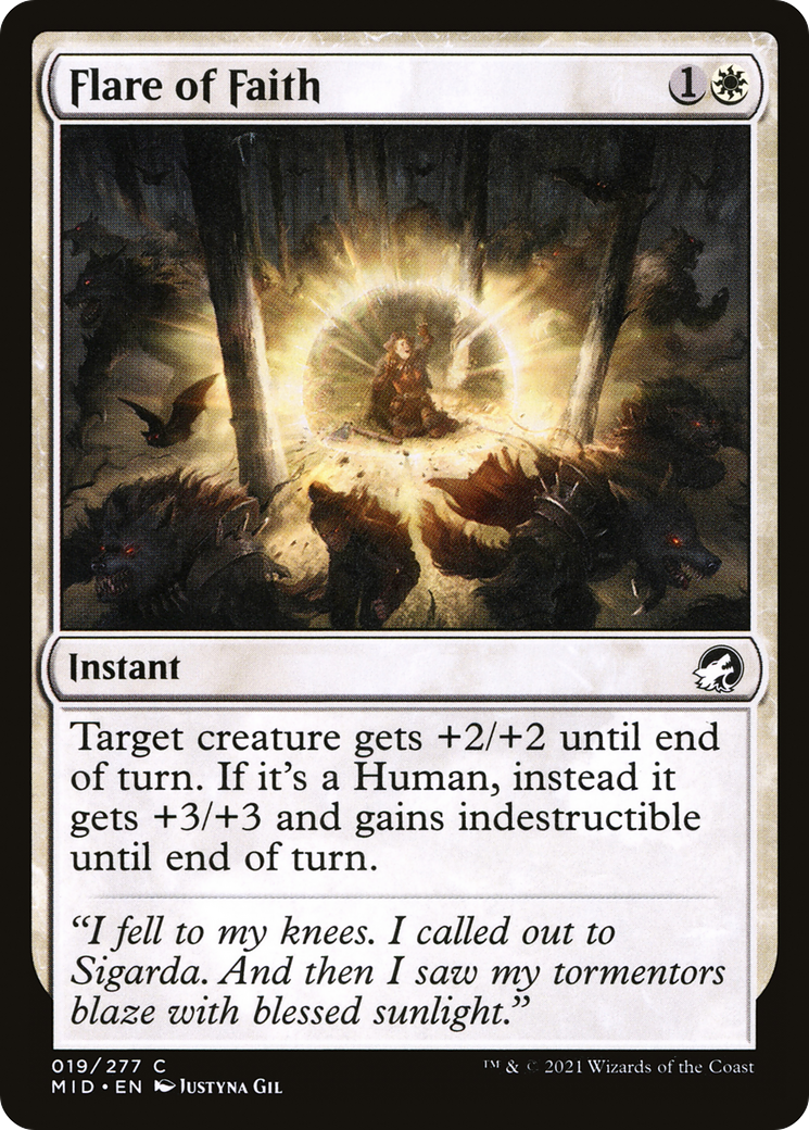 Flare of Faith (MID-019) (Foil)