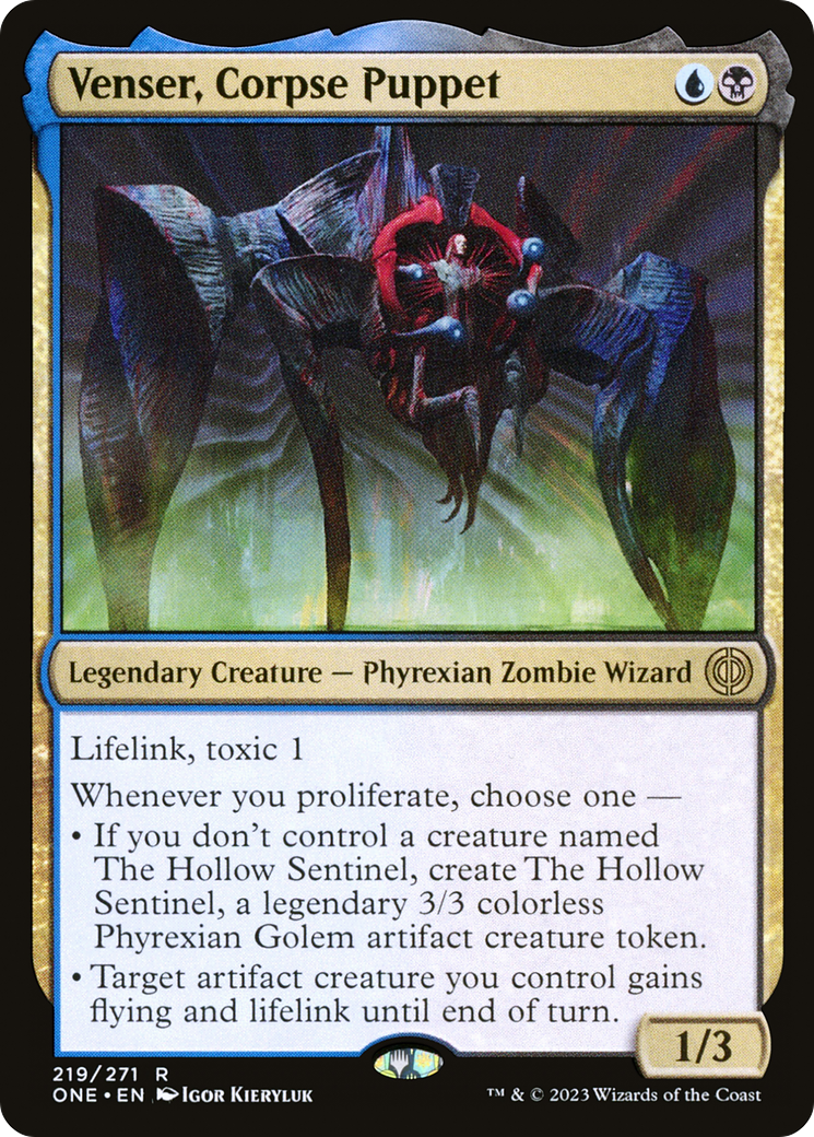 Venser, Corpse Puppet (ONE-219) (Foil)