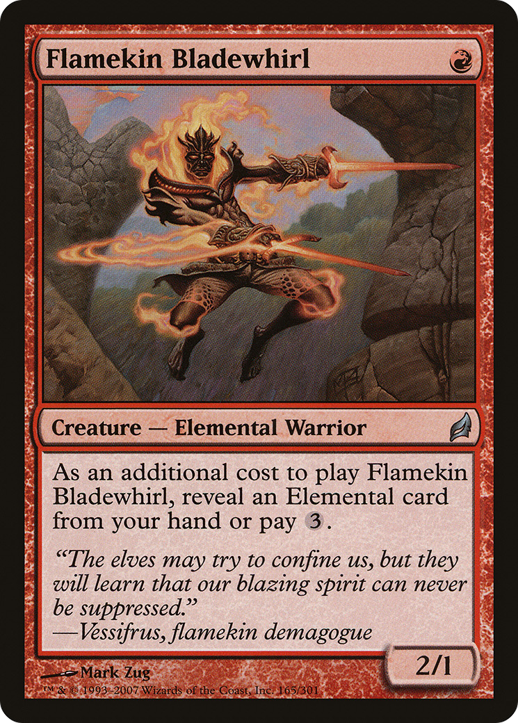 Flamekin Bladewhirl (LRW-165) (Foil)