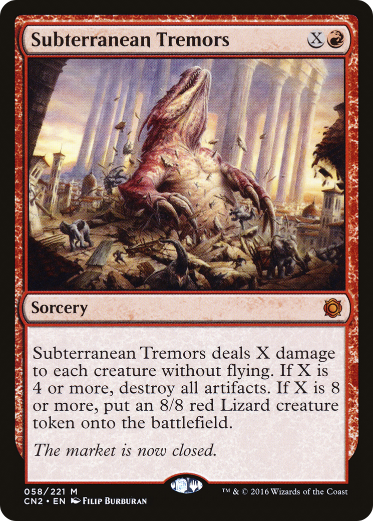 Subterranean Tremors (CN2-058) (Foil)
