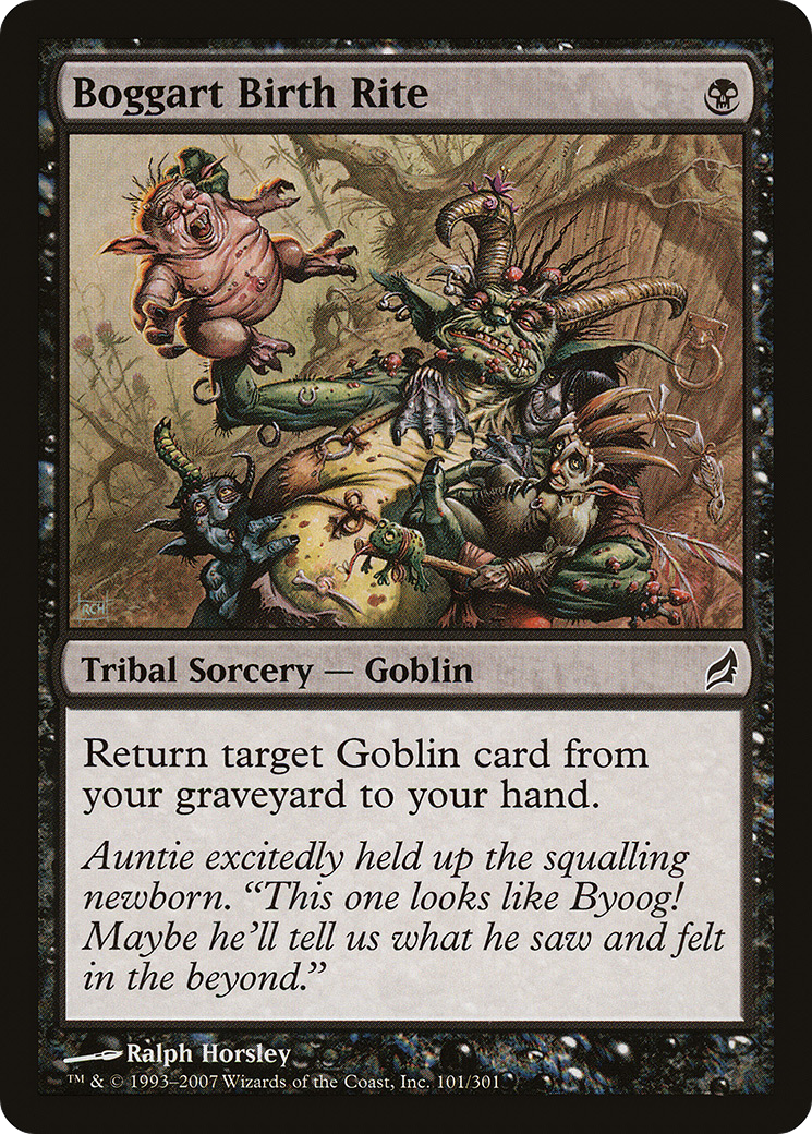 Boggart Birth Rite (LRW-101) (Foil)