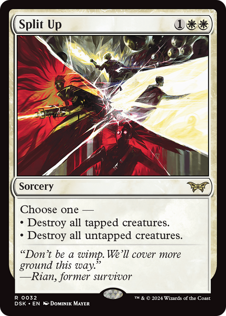 Split Up (DSK-032) (Foil)