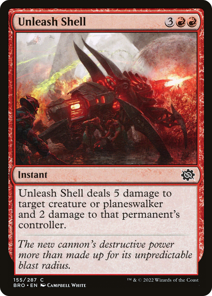 Unleash Shell (BRO-155) (Foil)