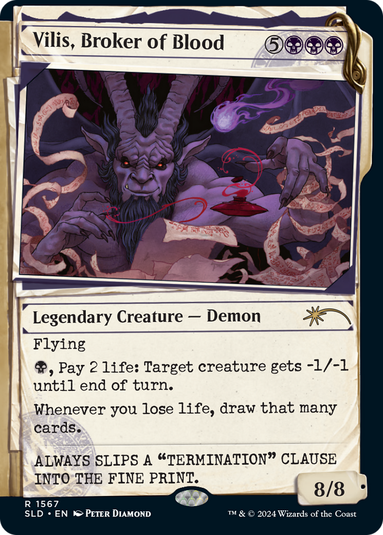 Vilis, Broker of Blood (SLD-1567) (Showcase)