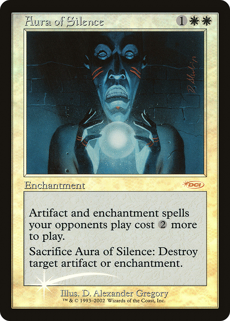 Aura of Silence (FNM-008) (Foil)