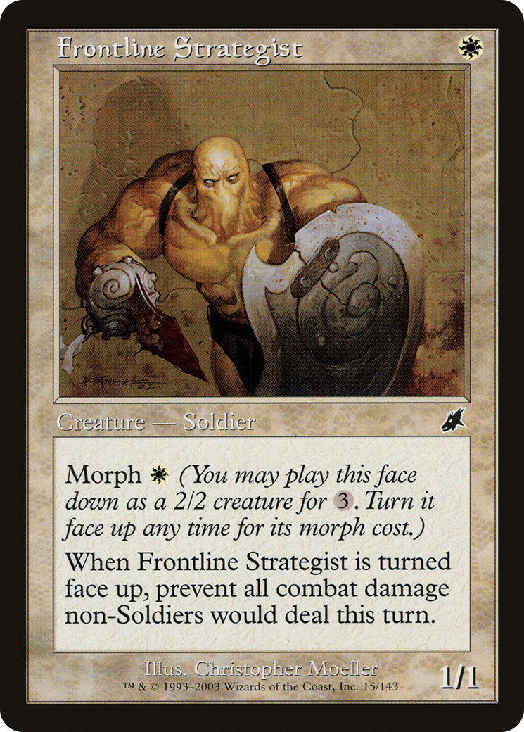 Frontline Strategist (SCG-015) (Foil)