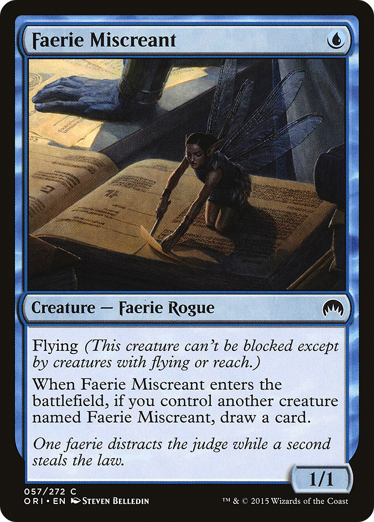 Faerie Miscreant (ORI-057) (Foil)