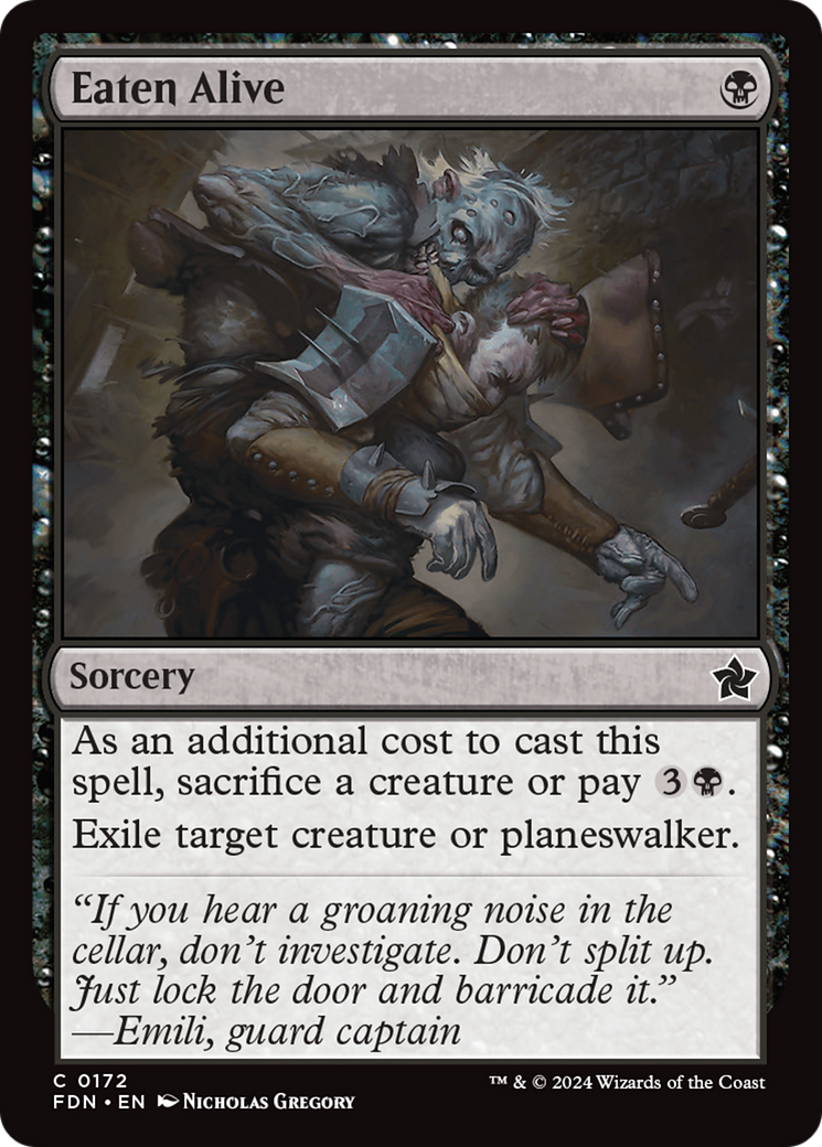 Eaten Alive (FDN-172) (Foil)