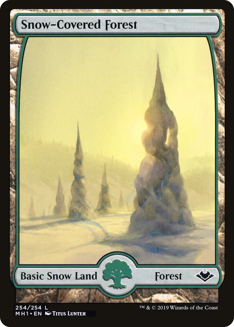 Snow-Covered Forest (MH1-254) (Foil)
