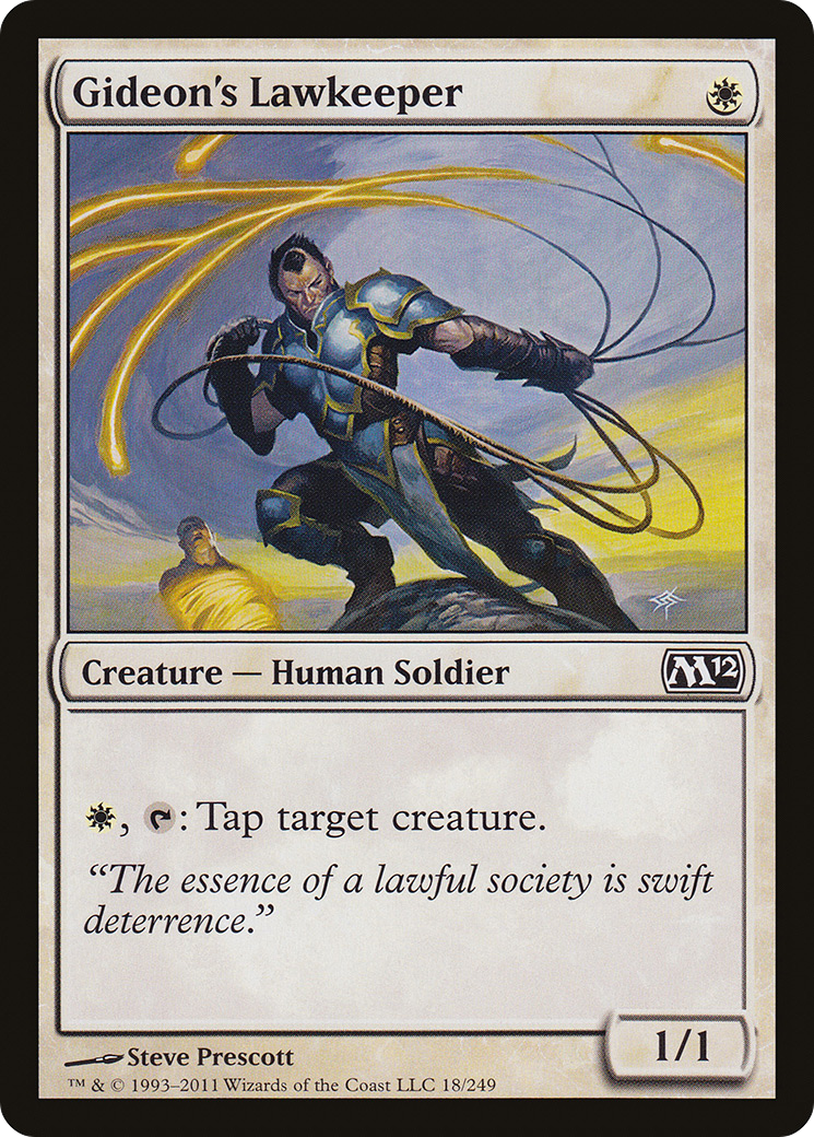 Gideon's Lawkeeper (M12-018) (Foil)