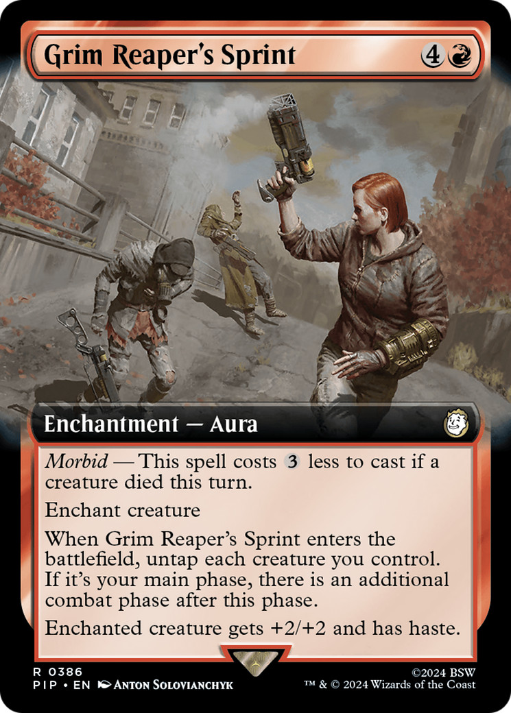 Grim Reaper's Sprint (PIP-386) (Extended Art) (Foil)