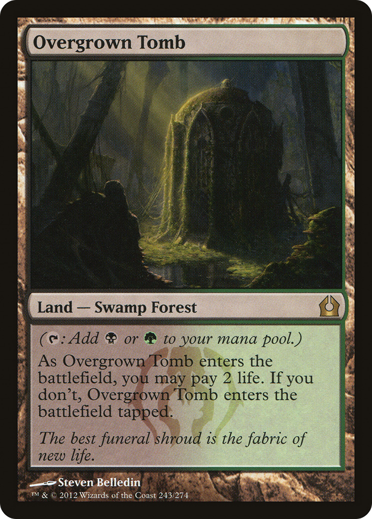 Overgrown Tomb (RTR-243) (Foil)