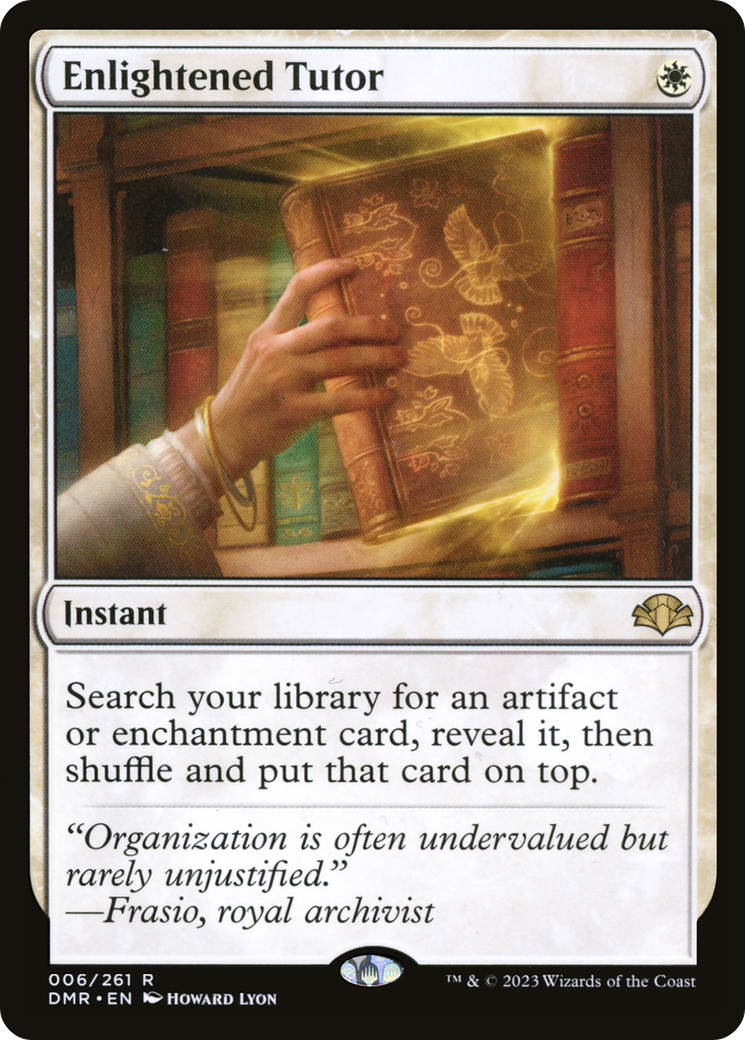 Enlightened Tutor (DMR-006) (Foil)