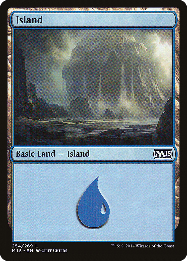 Island (M15-254) (Foil)
