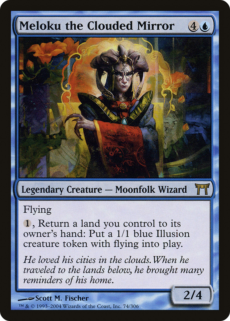 Meloku the Clouded Mirror (CHK-074) (Foil)