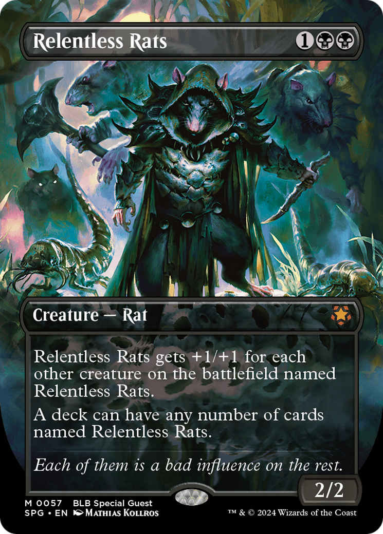 Relentless Rats (SPG-057) (Borderless) (Foil)