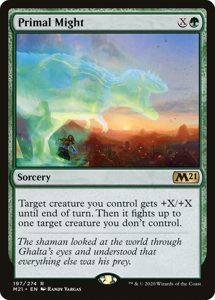 Primal Might (M21-197) (Foil)