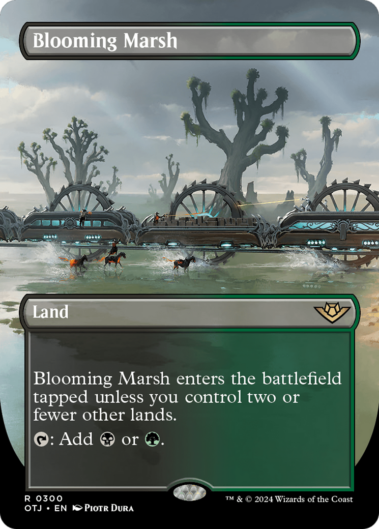 Blooming Marsh (OTJ-300) (Borderless) (Foil)