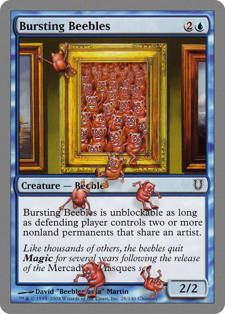 Bursting Beebles (UNH-028) (Foil)