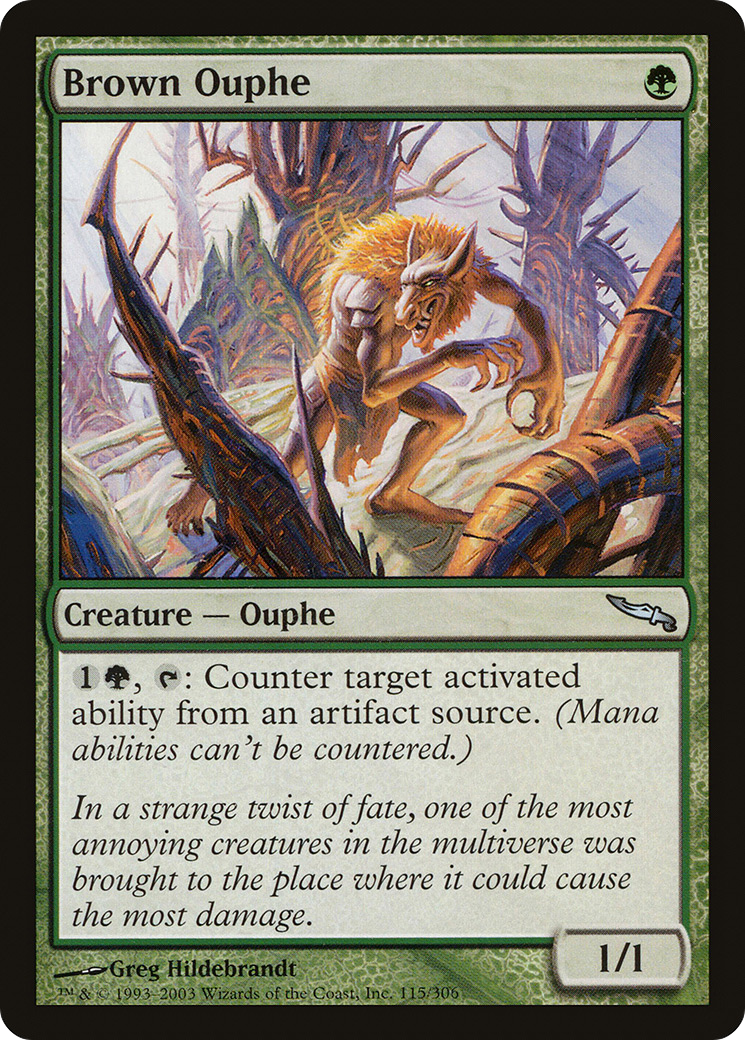 Brown Ouphe (MRD-115) (Foil)