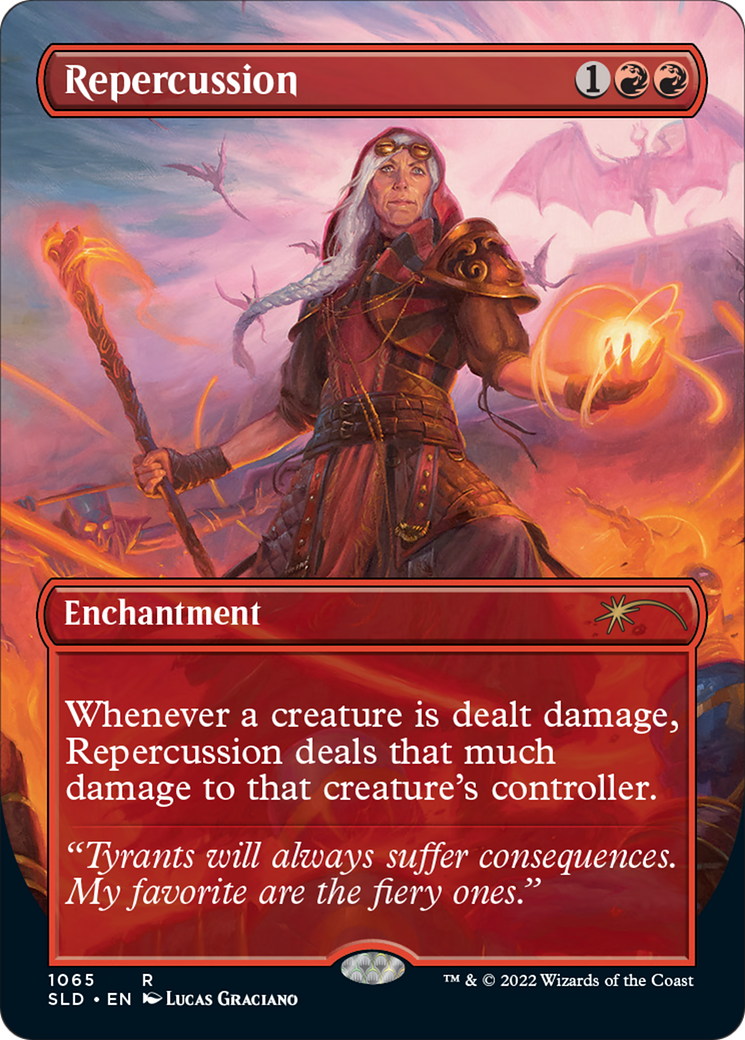 Repercussion (SLD-1065) (Borderless) (Foil)