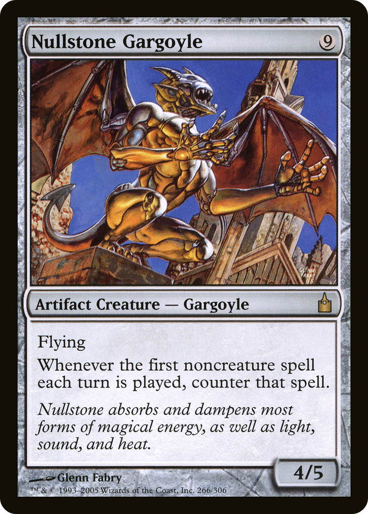 Nullstone Gargoyle (RAV-266) (Foil)