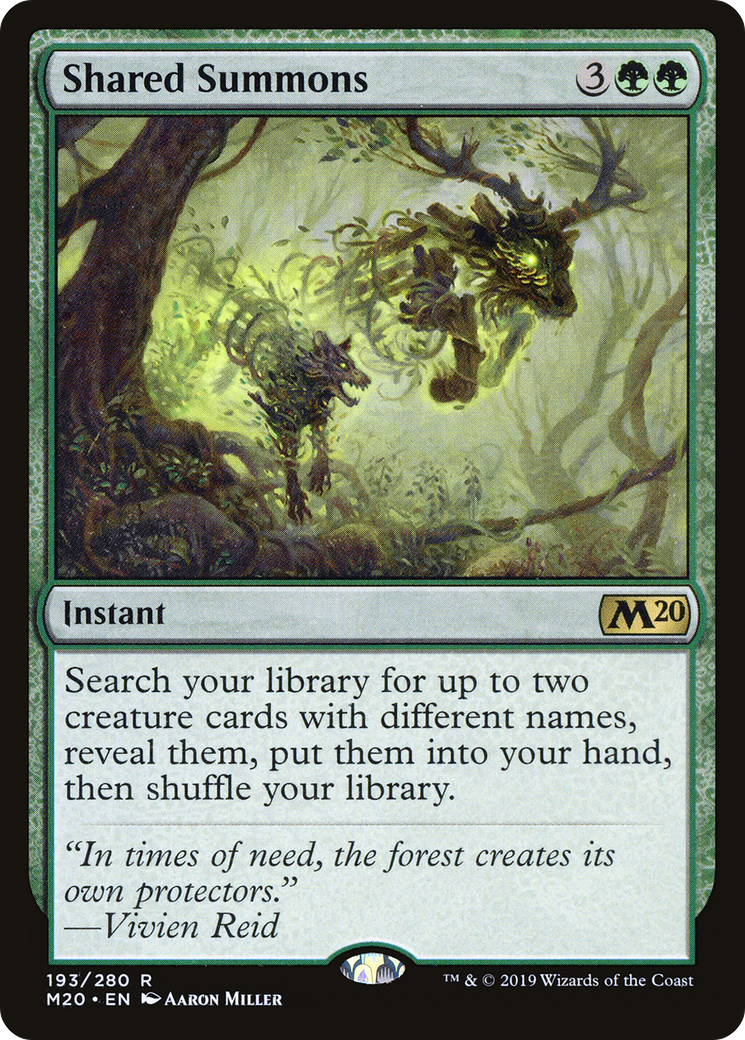 Shared Summons (M20-193) (Foil)