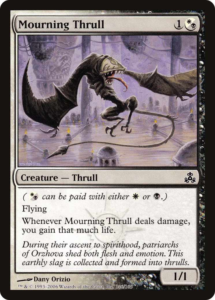 Mourning Thrull (GPT-146) (Foil)