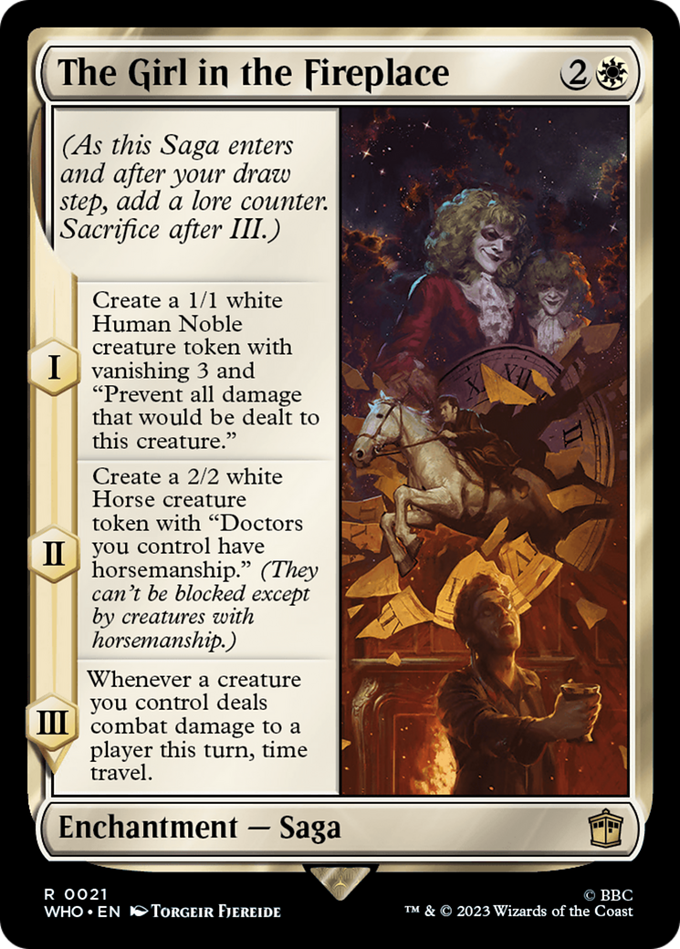 The Girl in the Fireplace (WHO-021) (Foil)