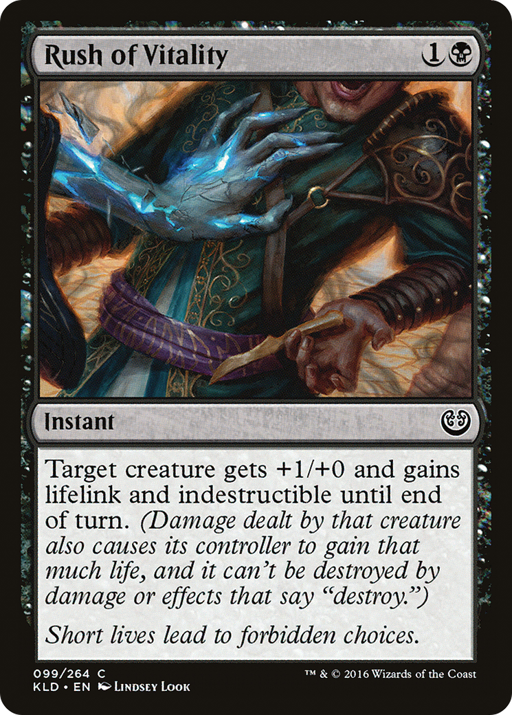 Rush of Vitality (KLD-099) (Foil)