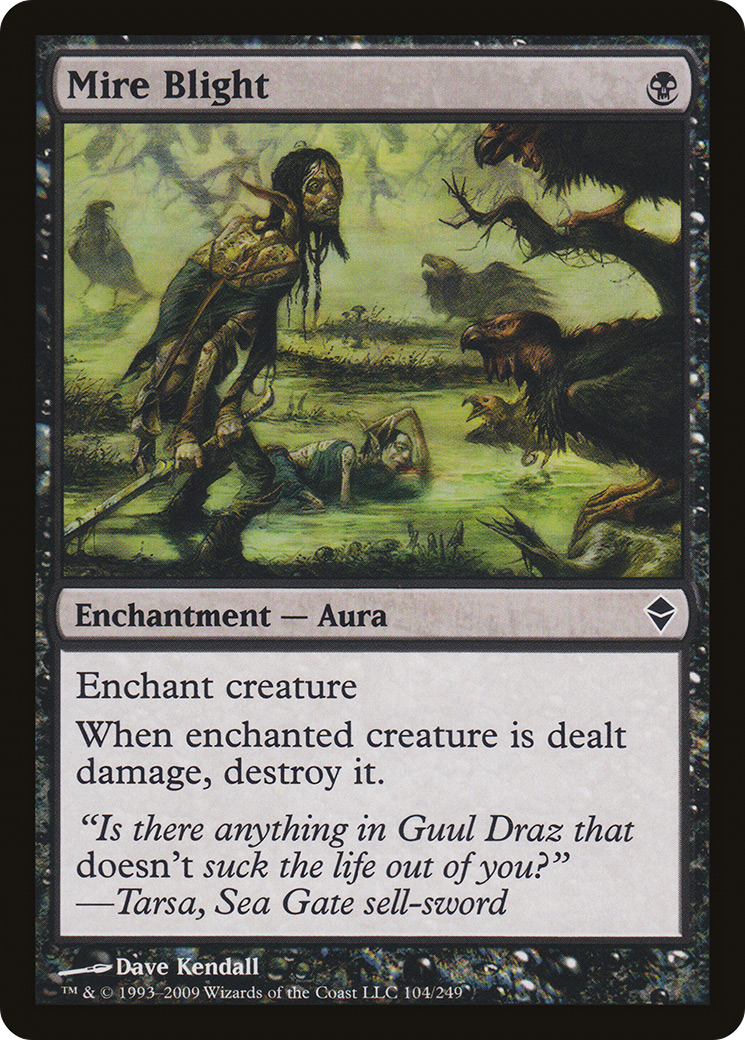 Mire Blight (ZEN-104) (Foil)