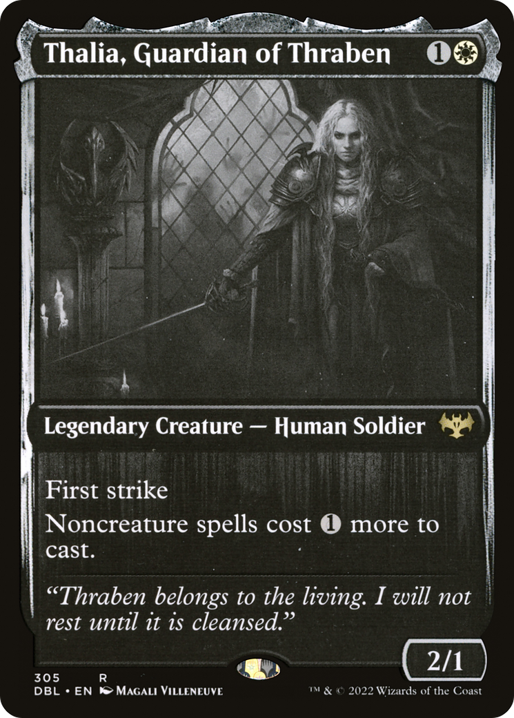 Thalia, Guardian of Thraben (DBL-305) (Foil)