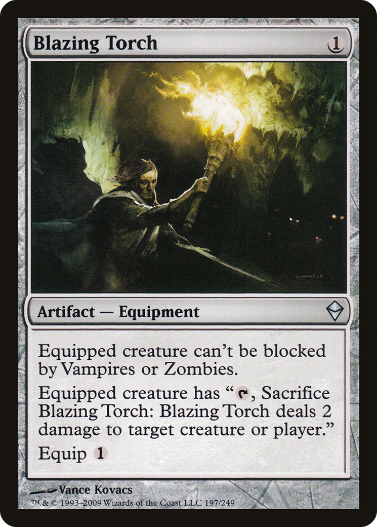 Blazing Torch (ZEN-197) (Foil)
