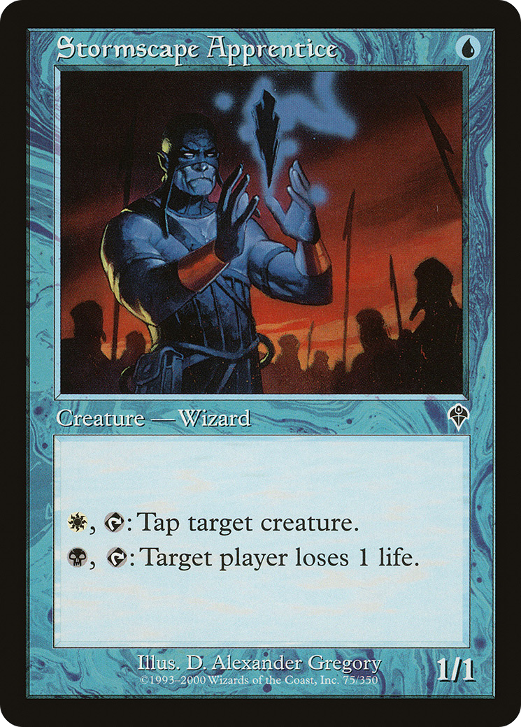 Stormscape Apprentice (INV-075) (Foil)