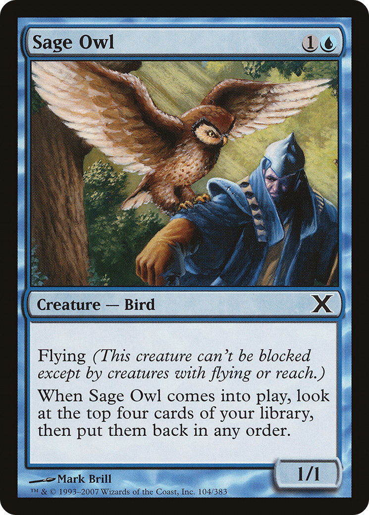 Sage Owl (10E-104)