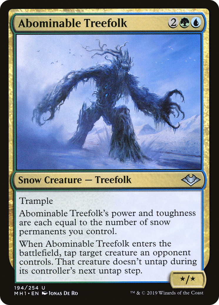 Abominable Treefolk (MH1-194) (Foil)