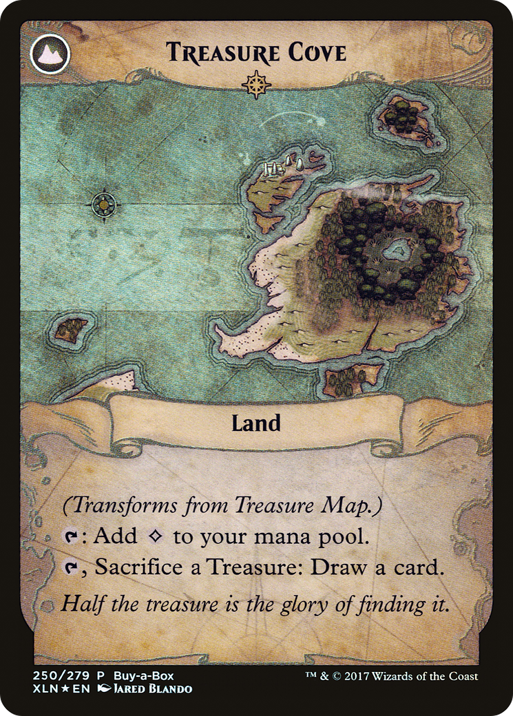 Treasure Map // Treasure Cove (PXTC-250) (Foil)
