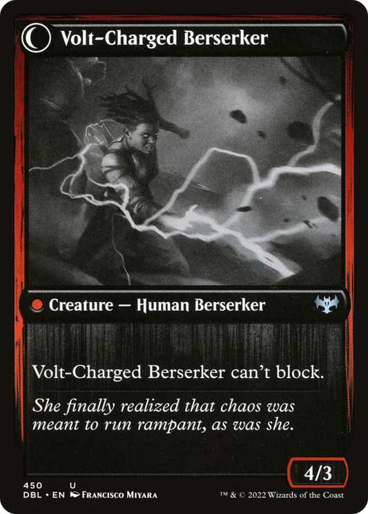 Voltaic Visionary // Volt-Charged Berserker (DBL-450) (Foil)