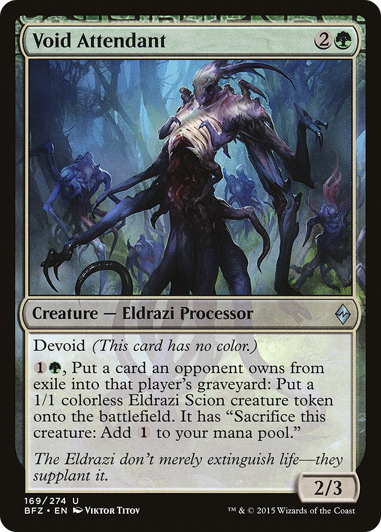Void Attendant (BFZ-169) (Foil)