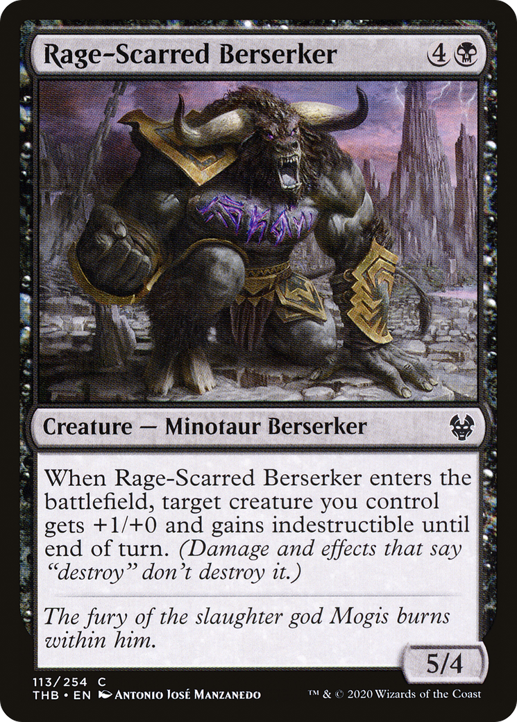 Rage-Scarred Berserker (THB-113) (Foil)