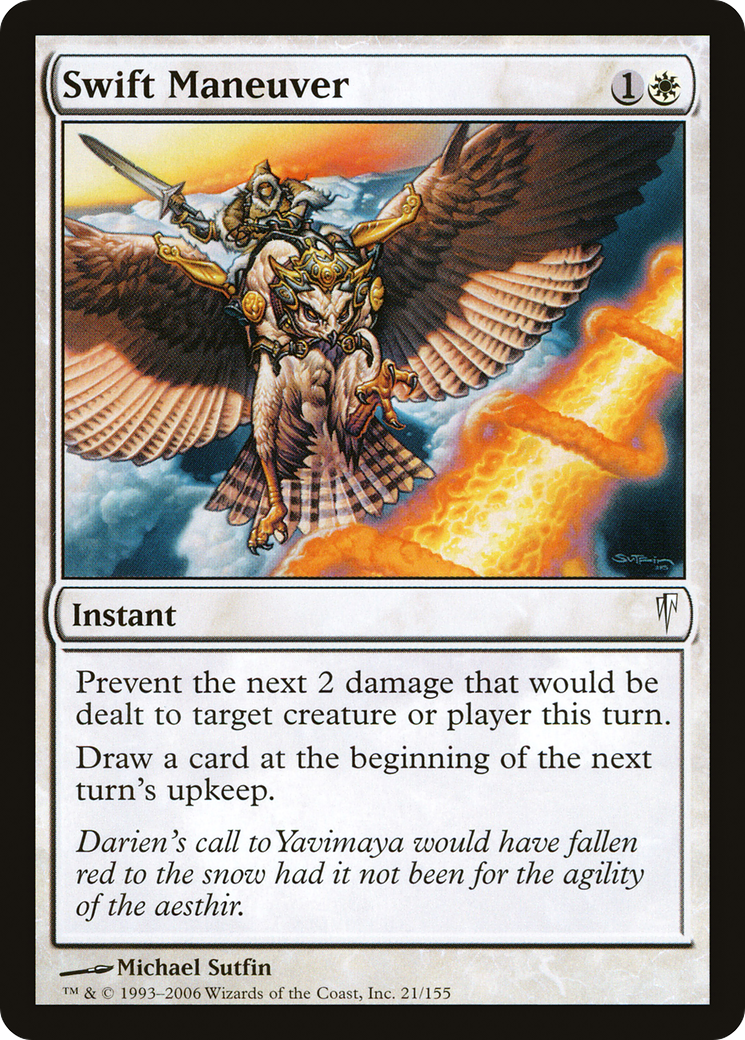 Swift Maneuver (CSP-021) (Foil)