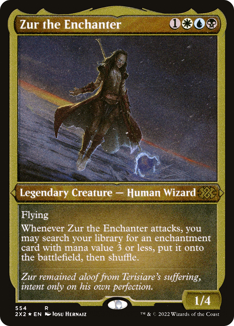 Zur the Enchanter (2X2-554) (Etched Foil)