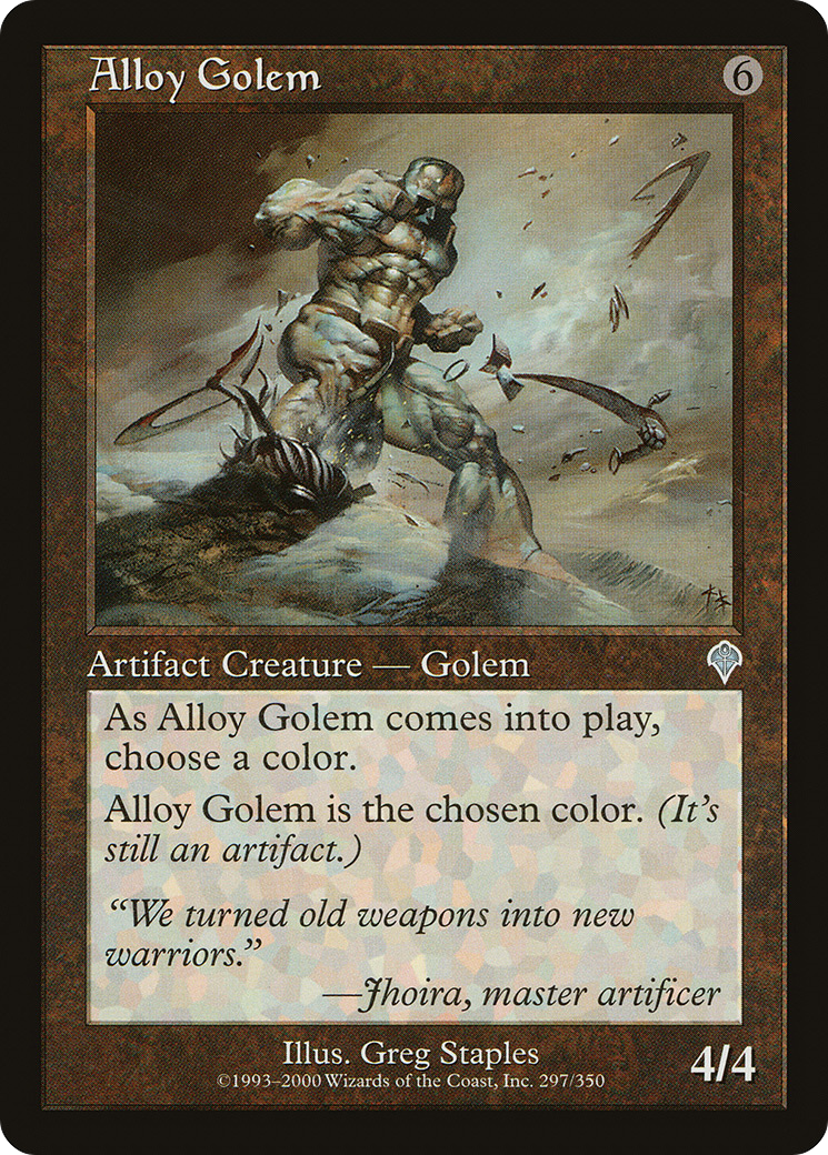 Alloy Golem (INV-297) (Foil)