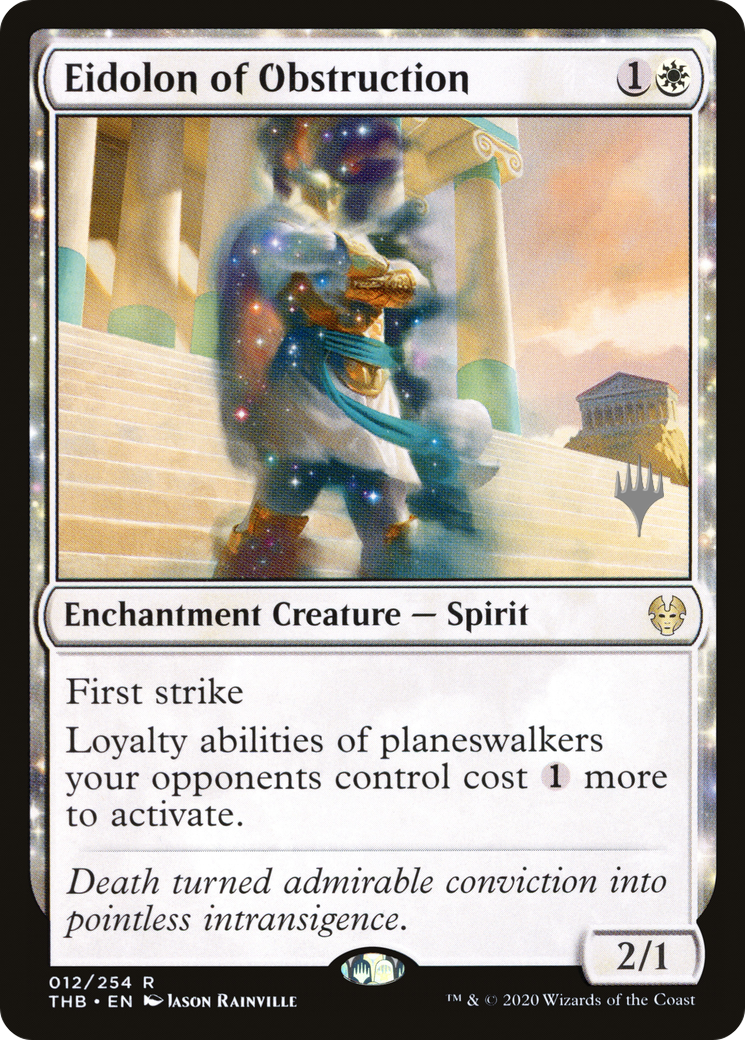 Eidolon of Obstruction (PPTHB-12P) (Foil)