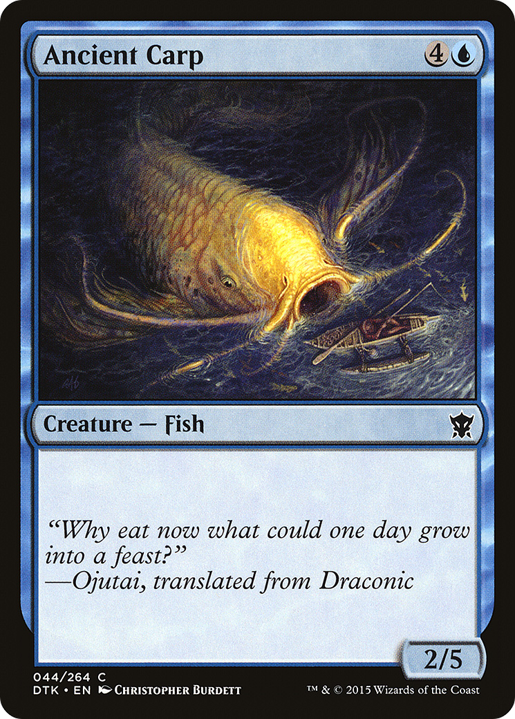 Ancient Carp (DTK-044) (Foil)