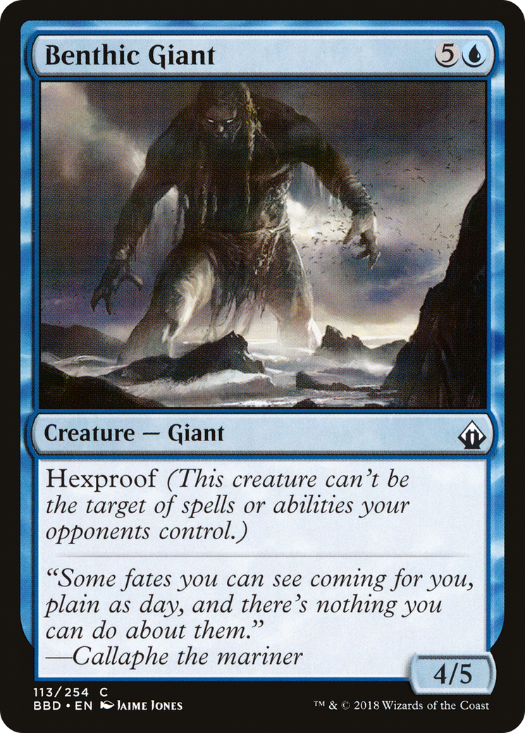 Benthic Giant (BBD-113) (Foil)