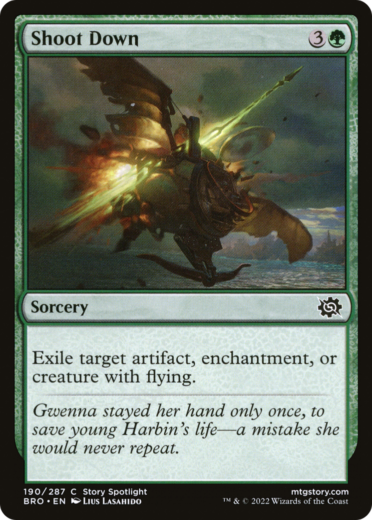 Shoot Down (BRO-190) (Foil)